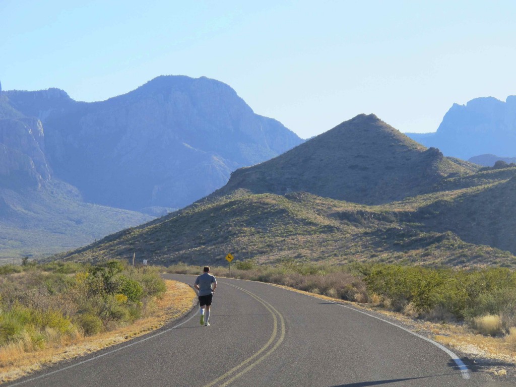 Chris decides to run final 6 miles (and 3,000-foot ascent) to Chisos Basin